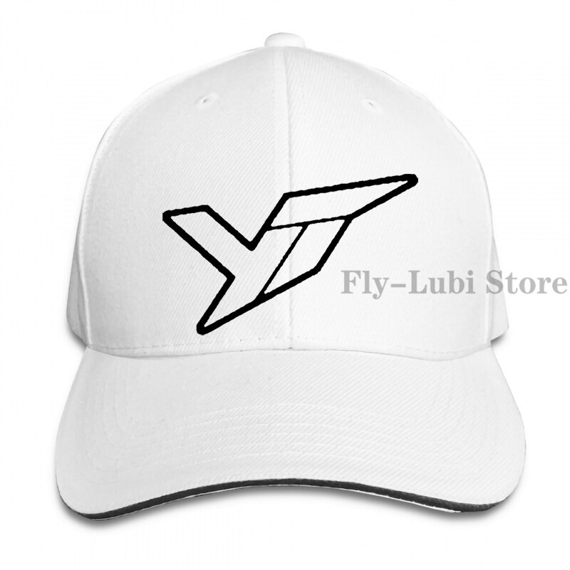 Yt Industries Outline Baseball cap men women Trucker Hats adjustable cap: 1-White