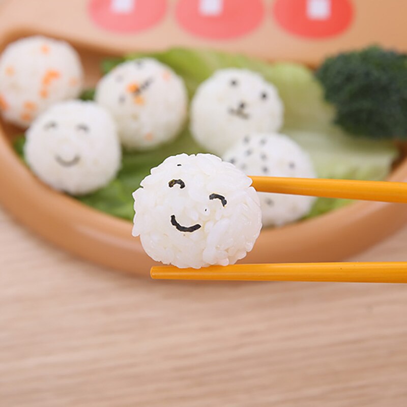 Moldes de bolas de arroz para Sushi, utensilios de cocina, herramientas para hacer Sushi