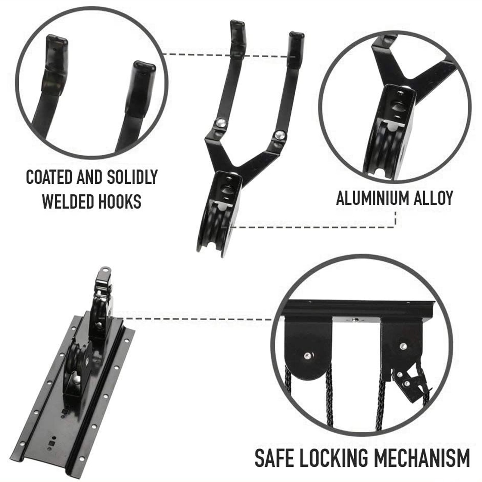 Acier montagne vélo mural vélo plafond crochet présentoir vélo stockage support crochet vélo support mural vélo