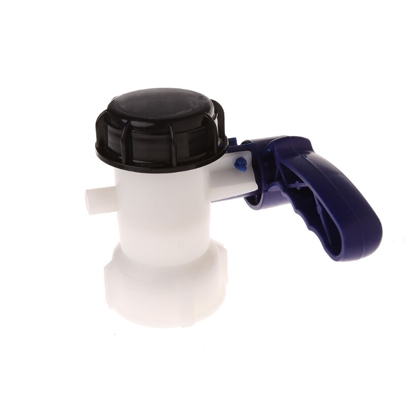 IBC Tote Tank Butterfly Valve Drain Adapter 2.44" Coarse Thread