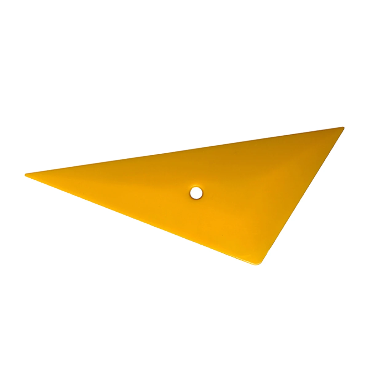 Zilveren Driehoek Schraper Vinyl Hoek Reparatie Behang Auto Sticker Raam Verven Rakel Gele Go Hoek Gereedschap A73 A48 A05: WHITE