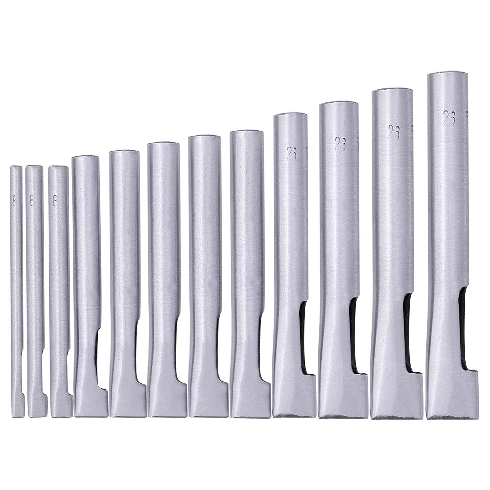 Oval Shape Leather Craft Hole Punch Set Punch Belt Watch Band for Leather Working Oblong Shape Punch