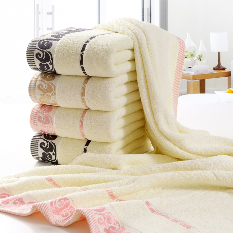 (3pcs/Lot) Bath Towel Set 1*70cm*140cm &amp; 2*34cm*74cm 100% Cotton Bath Towel Piece Set Face Towel 3 Colors