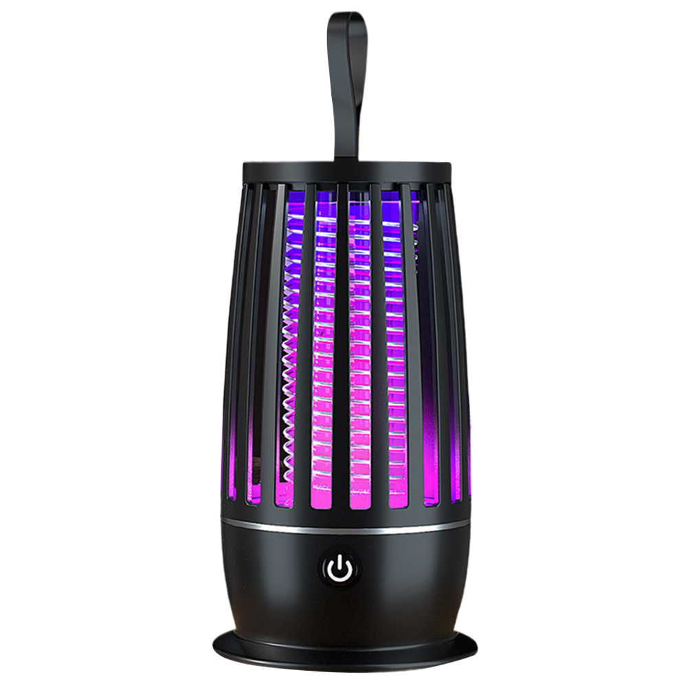 Muggenmoordenaar Lamp USB oplaadbare elektrische vliegenval met nachtlampje Elektrische bugzapper voor binnen voor achtertuinterras Camping: Red & Green & Blue