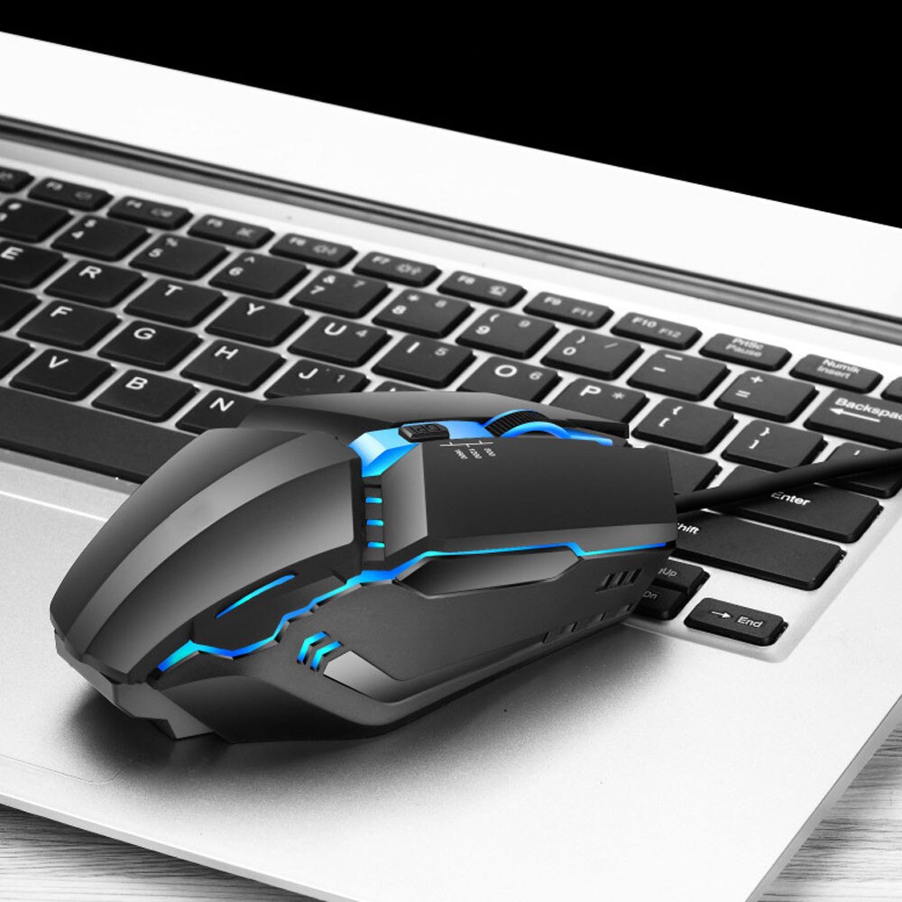 K3 Usb Bedrade 7 Kleur Verlichting 1600 Dpi Verstelbare Gaming Muis Muizen Usb Draadloze Muis Computer Bluetooth Muis Mause Muis