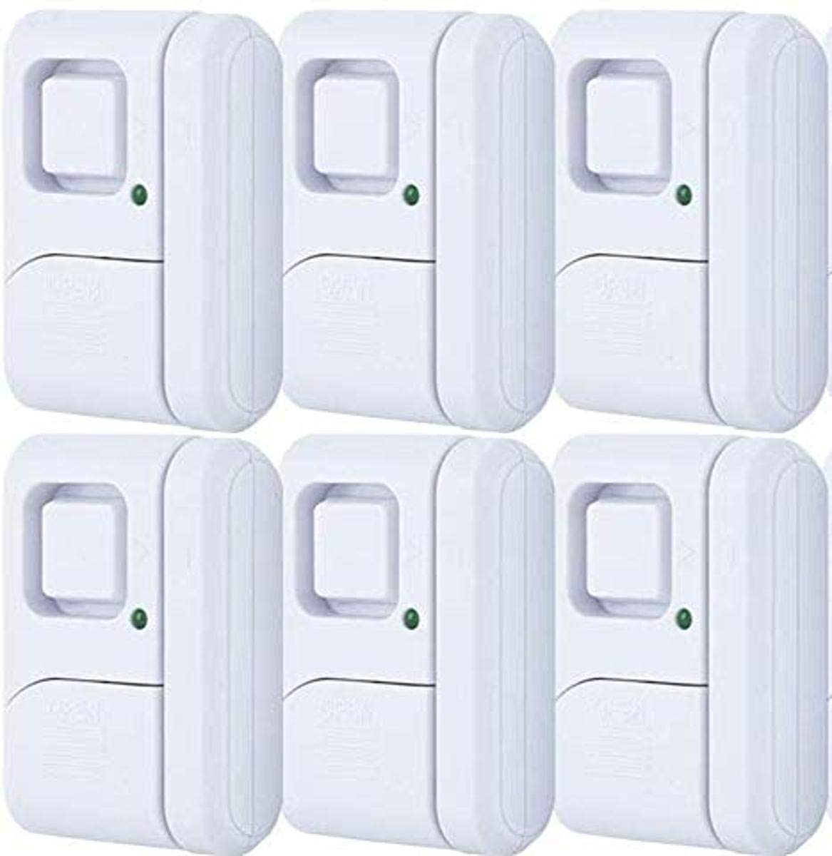 GE Personal Security Window/Door, 4Pack, DIY Protection, Burglar Alert, Wireless, Chime/Alarm, Easy Installation, Ideal for Home