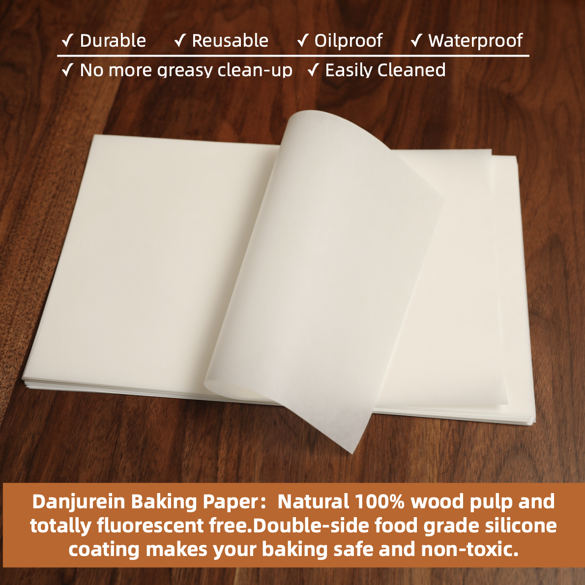 Parchment Paper Baking Paper 4"6"8"9"10"12" Precut Non-Stick Grilling Food Packaging Oven Air Fryer Steaming Bread Cake Cookie