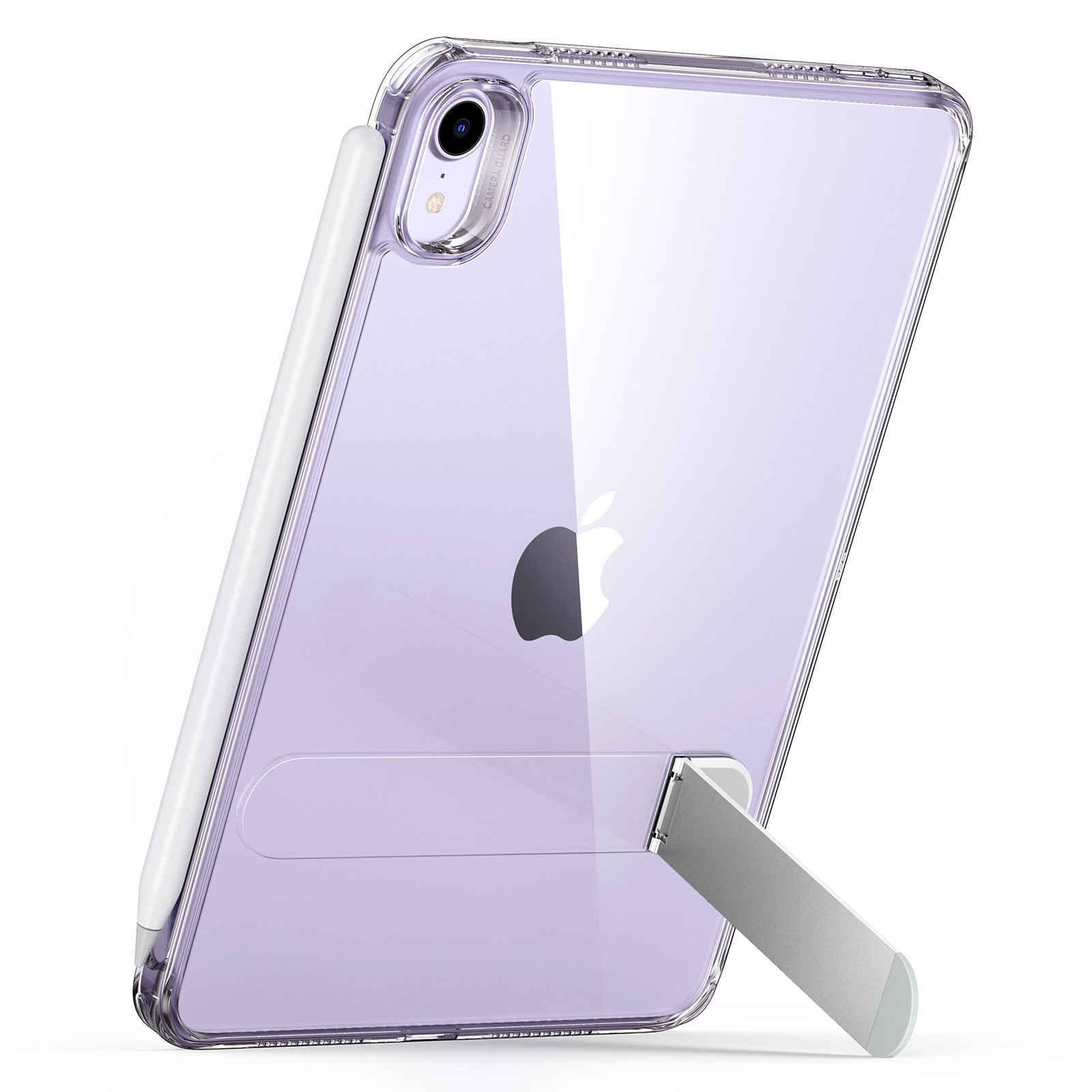 ESR para iPad Mini 7 Funda 2024 3 modos de soporte Funda para iPad Mini de 7. a/6a generación con soporte (2024) Funda Boost Kickstand: Blanco