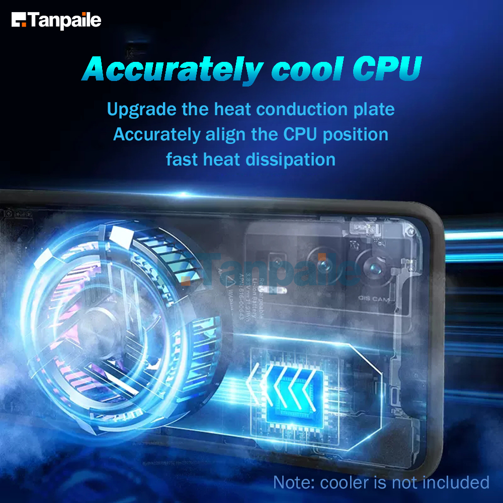 Tanpaile Cooling Magnetic Case For Xiaomi MI 11T Pro 10T 12T Redmi K30S K50 Ultra 9T K20 Bumper Heat Dissipation Cover