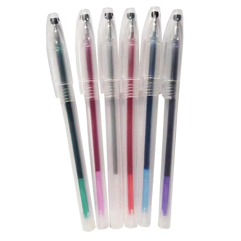 6pack Water Soluble Pen Fabric Marking Temporary DIY Sewing Embroidery