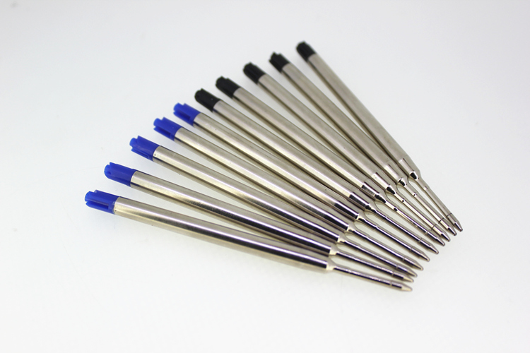 10pcs/Set Ballpoint Pen Refill Smooth Fine 0.7mm Medium Filling Parts For Child Students School Office Writing Tools