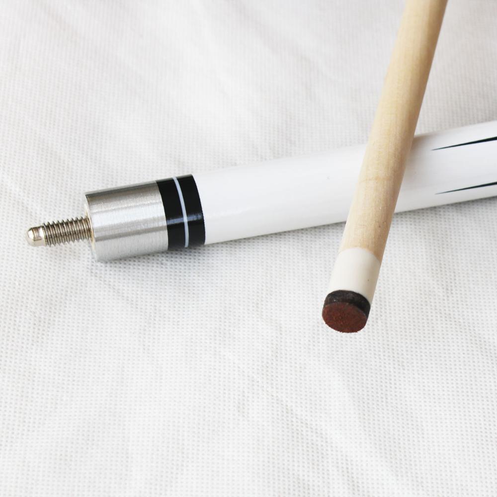 Premium Maple Wood 1/2 Jointed 57 inch 12-13mm Tip Billiard Pool Cue Stick