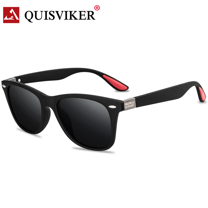 Quisviker merke polariserte briller menn kvinner fiske solbriller sport solbriller camping fottur kjøre briller