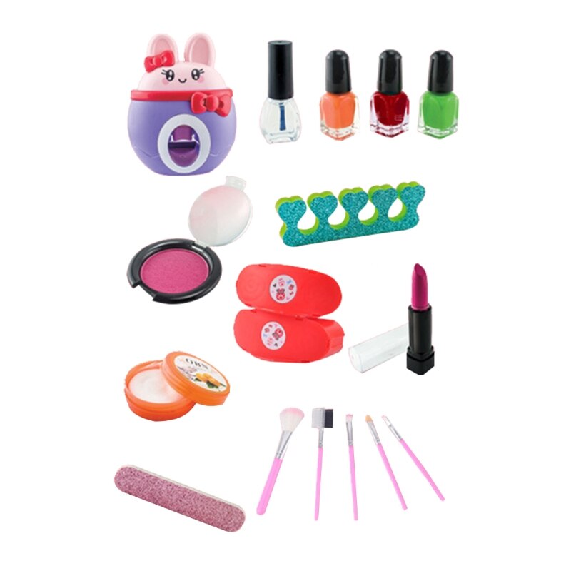 Children's DIY Nail Art Machine Makeup Girl Nail Polish R66D: Purple