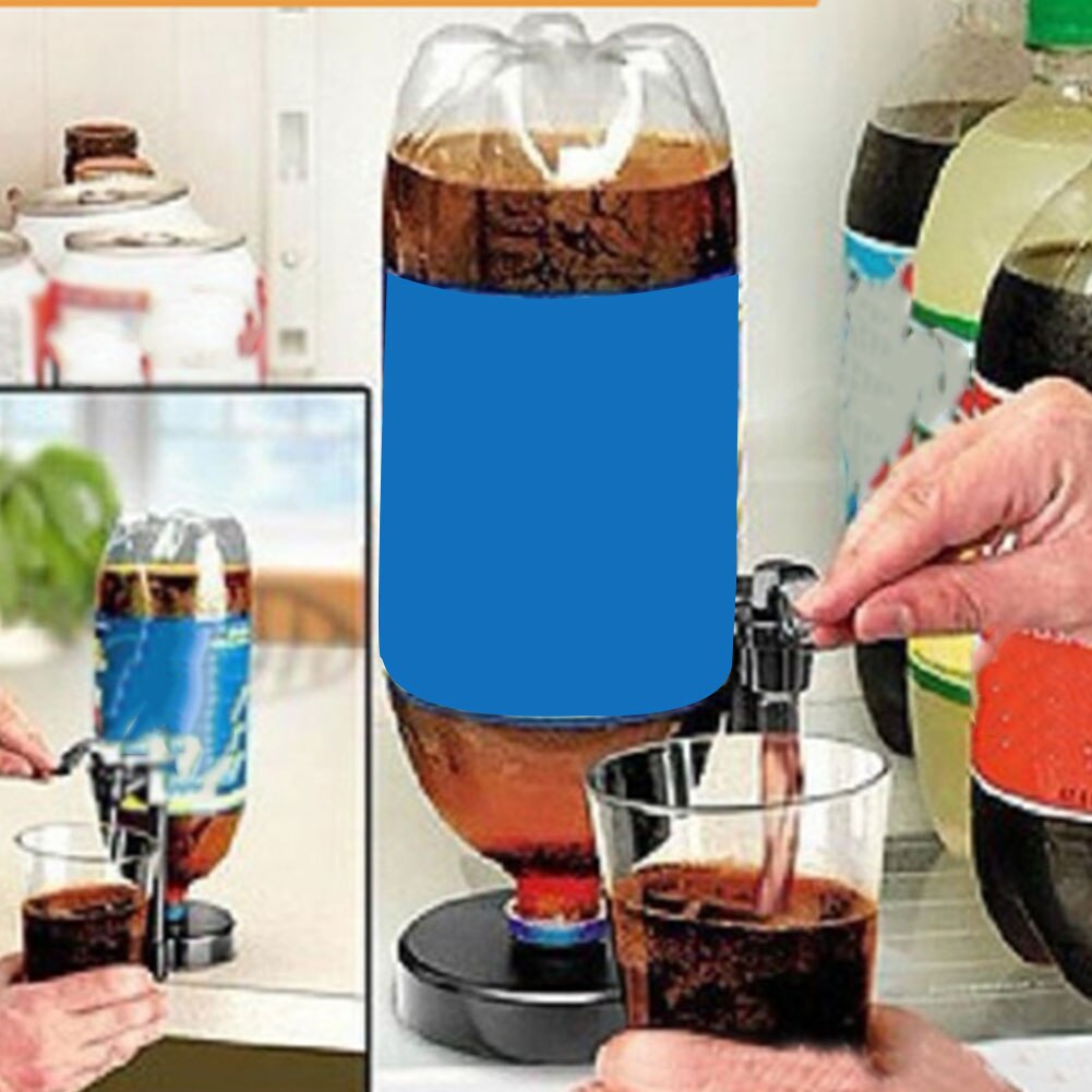 Hand Press Coke Juice Dispenser Water-drinking Machine Coke Upside Down Drinking Water Dispense Machine For Party Home Bar Tools