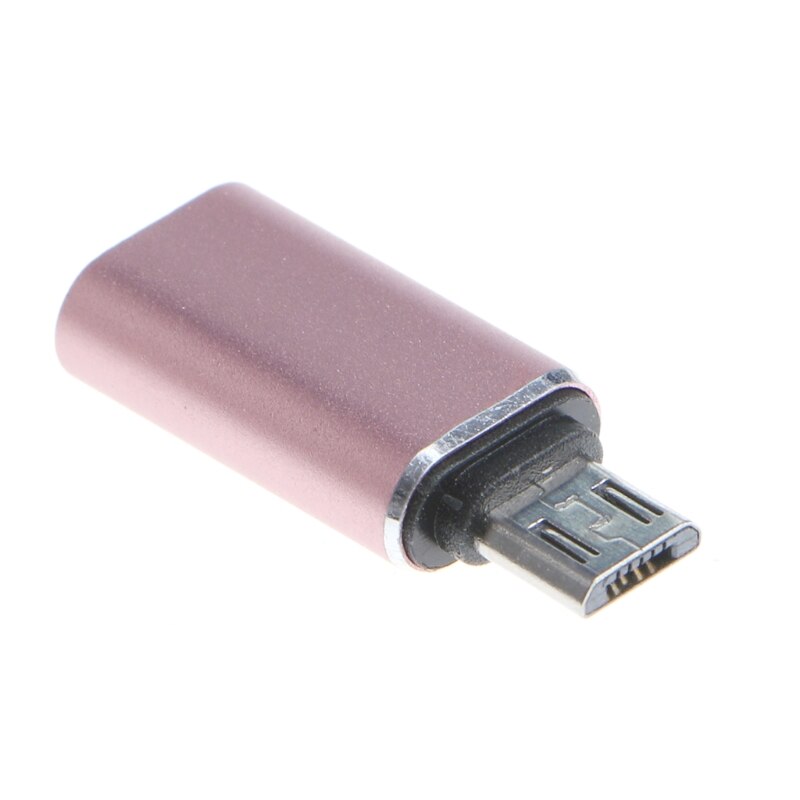 Adaptador de conversor usb 3.1 tipo c fêmea para micro usb 2.0 tipo b macho