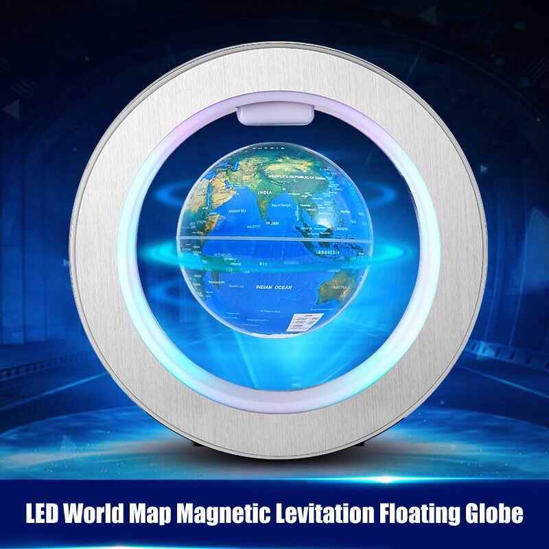 Led Möbel Globe Magnetische Schwebender Globus Licht Welt Karte Rotierenden Nacht Lampe Kinder Neuheit Ball Licht Lampe