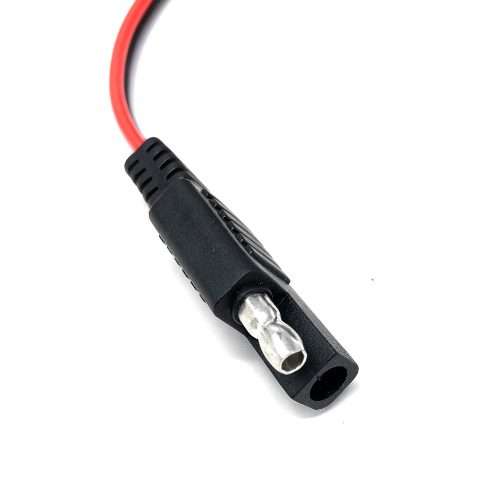 Cable de extensión de potencia SAE DIY de 3 piezas, 18AWG, 30cm, batería Solar, Cable de conexión de desconexión rápida SAE para motocicleta, coche, Tractor
