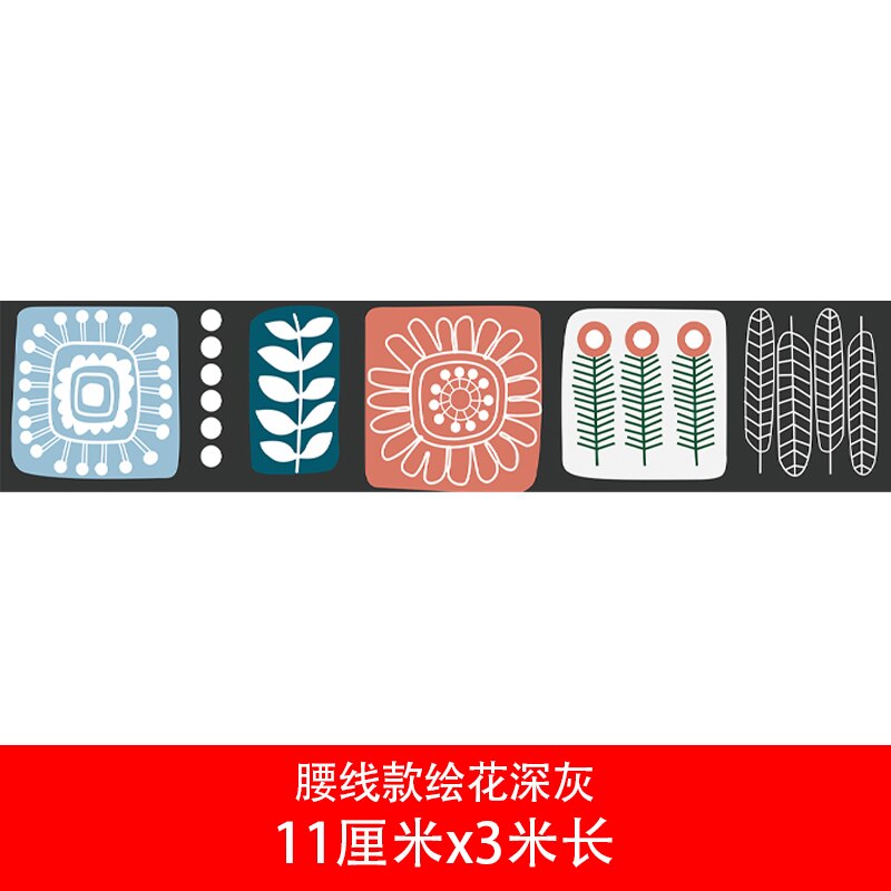 Keuken Olie Proof Stickers Keuken Muurstickers Badkamer Tegel Stickers Hittebestendige Kleine Verse Zelfklevende Muurstickers: A11cmX300cm