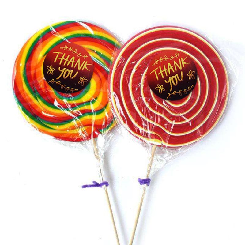 500 Pcs / Roll Sealing Sticker Labels Thank You Sticky Stickers Baking Paper Gif 667A