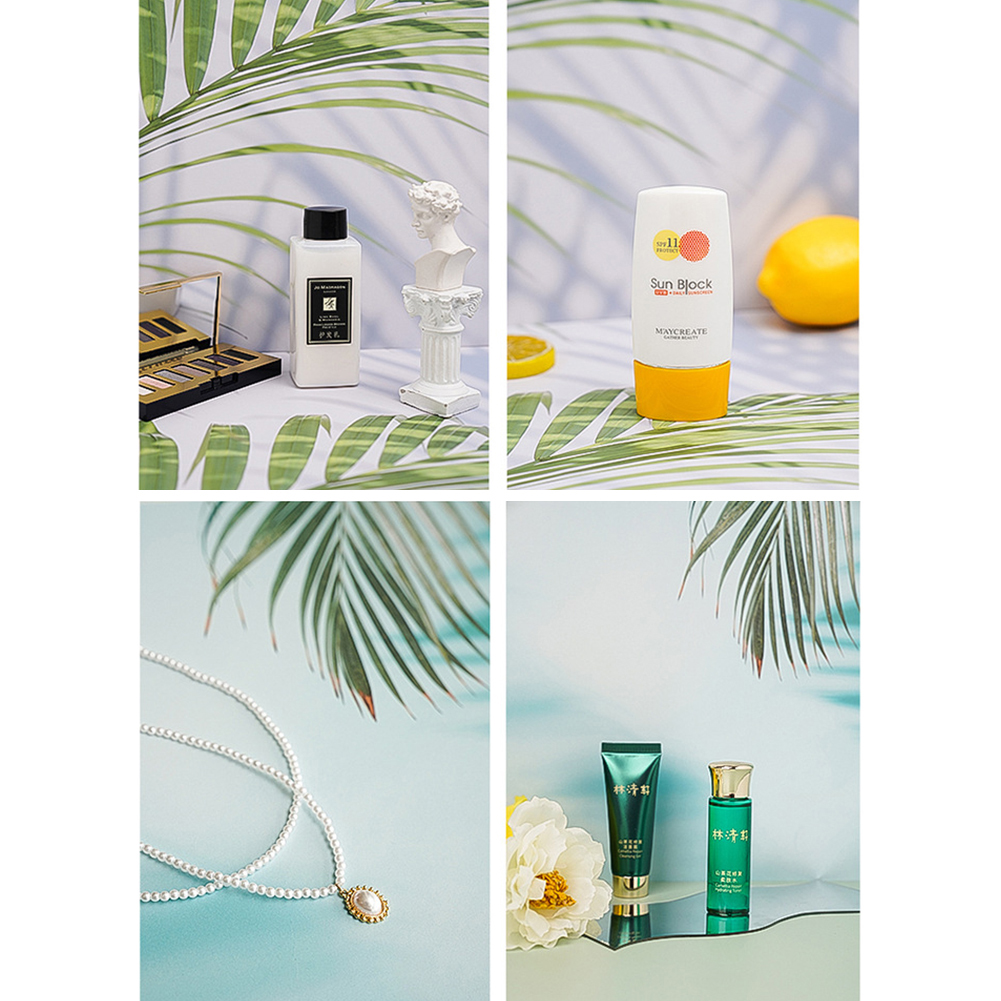 Desktop Shoot Photography Backdrops Props 3D Pattern Sided Paper Board fotografie Photo Material Take Pictures for Toiletries