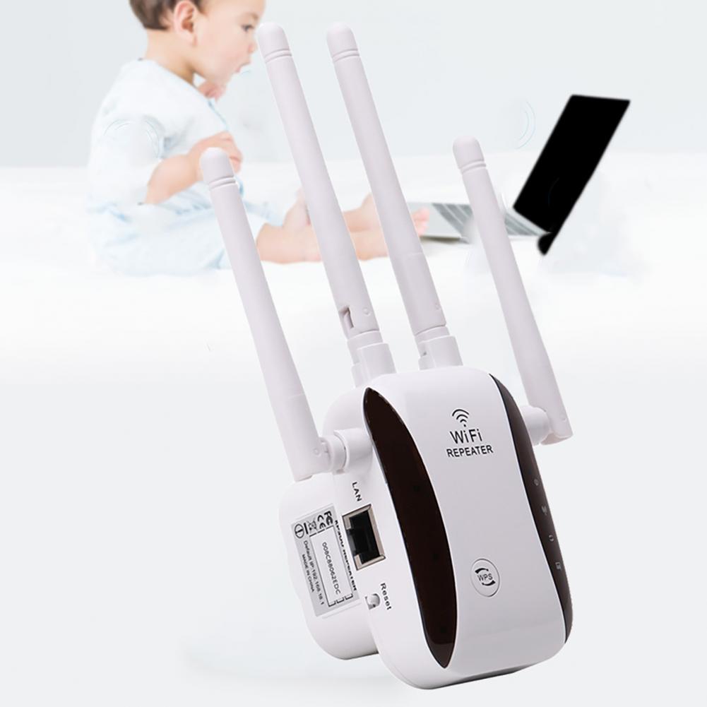 Wide Application Lightweight 300Mbps Shock-proof WiFi Signal Enhancer for Home