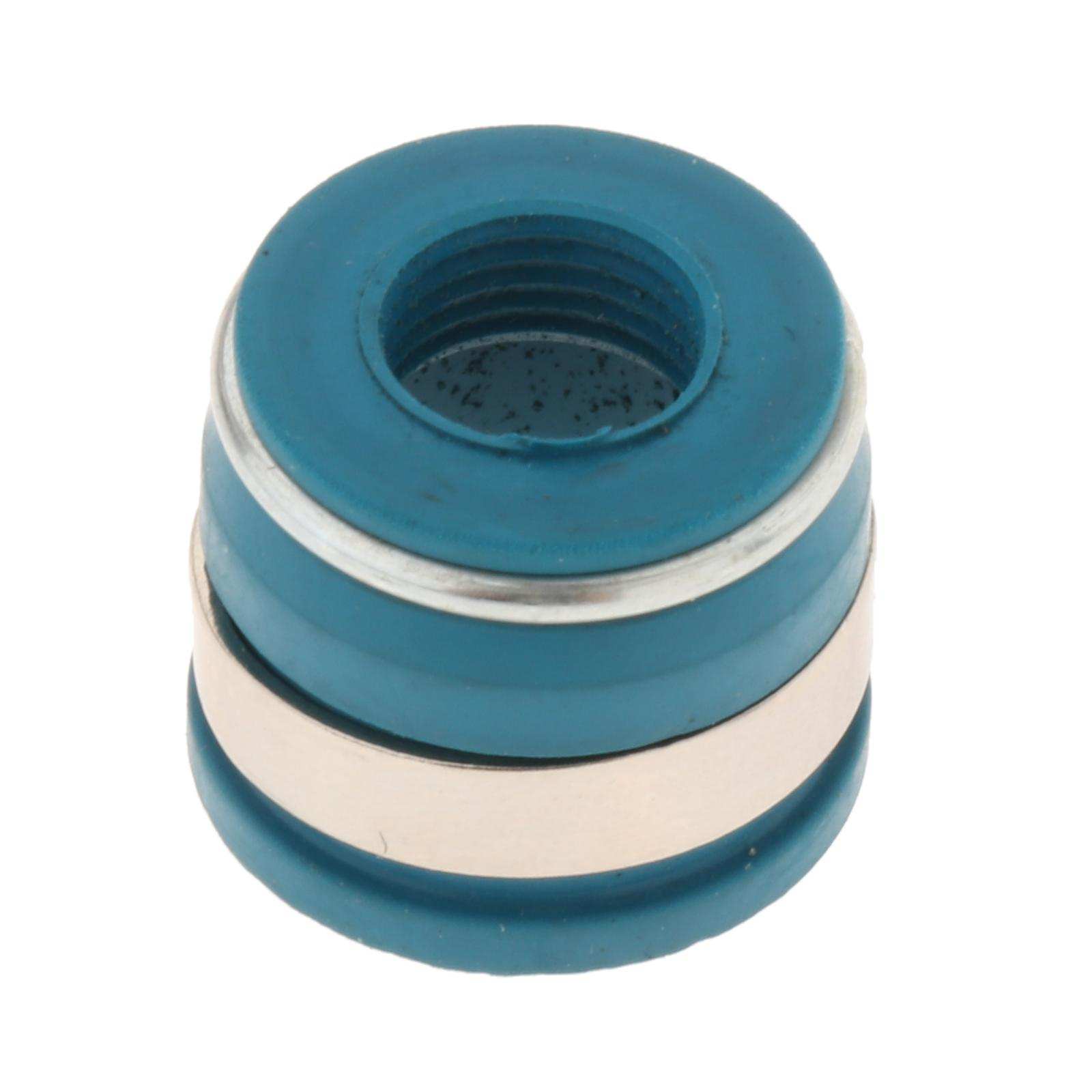 16Pcs Valve Stem Seal Replacement 11/32" x .500" Engine Valve Stem Seal Set Valve Seal Cylinder Heads for Chevy SBC BBF SBF