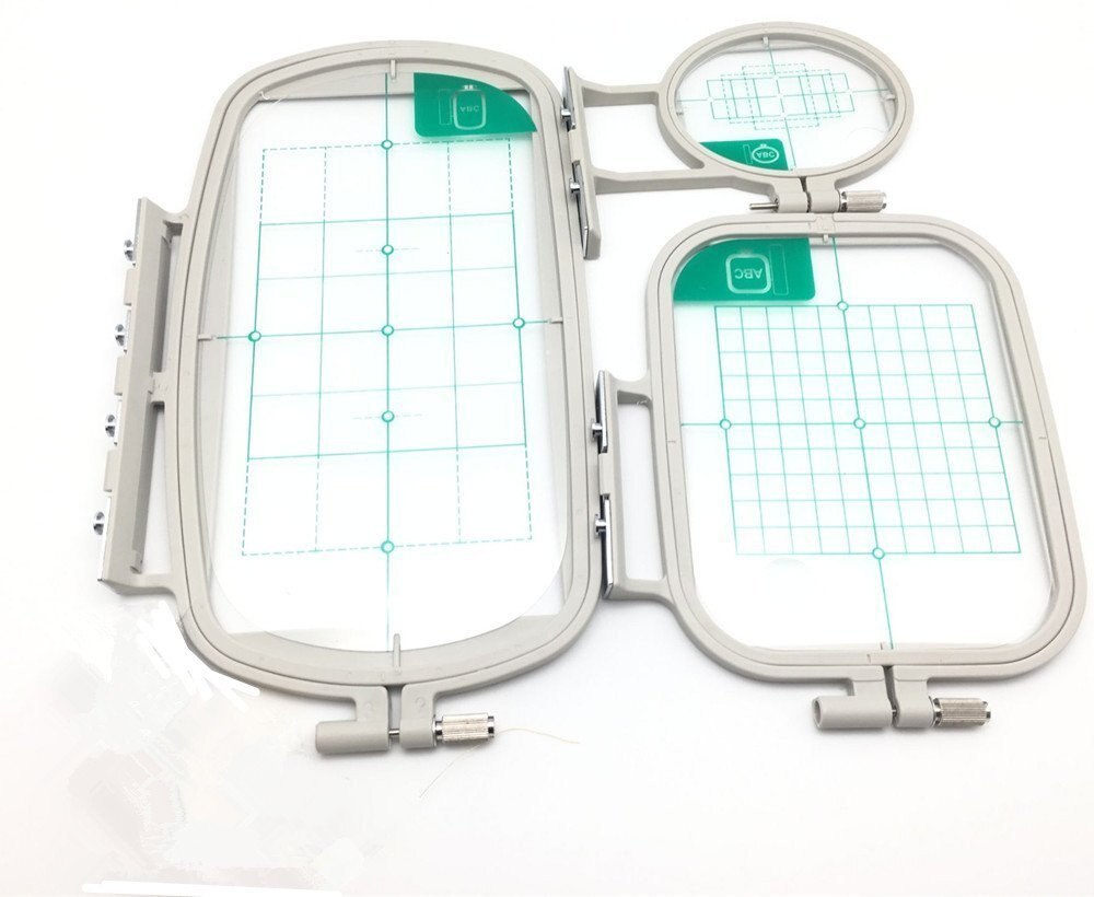3 pcs Sewing Embroidery Machine Hoop Set Sewing Hoops For Brother Embroidery Machine 5AA8255: 4