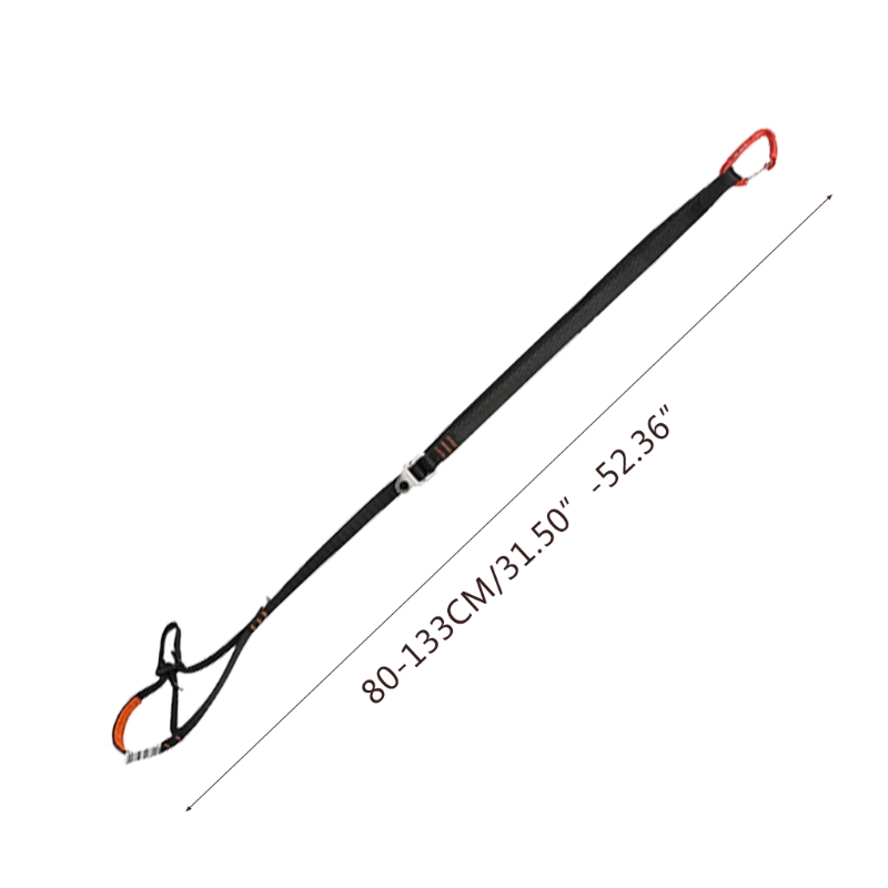 Verstelbare Ascender Strap Outdoor Klimmen Boom Arborist Voet Loop Apparatuur Hoge Slijtvastheid Sterke Polyester