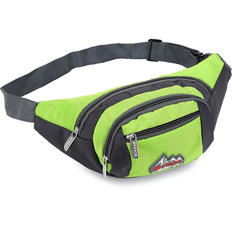 Sac de taille ceinture pour Fanny Pack drôle hommes femmes mâle femme Bananka hanche Bum téléphone Sac banane sur la pochette pratique argent Sachet Sac à main: green