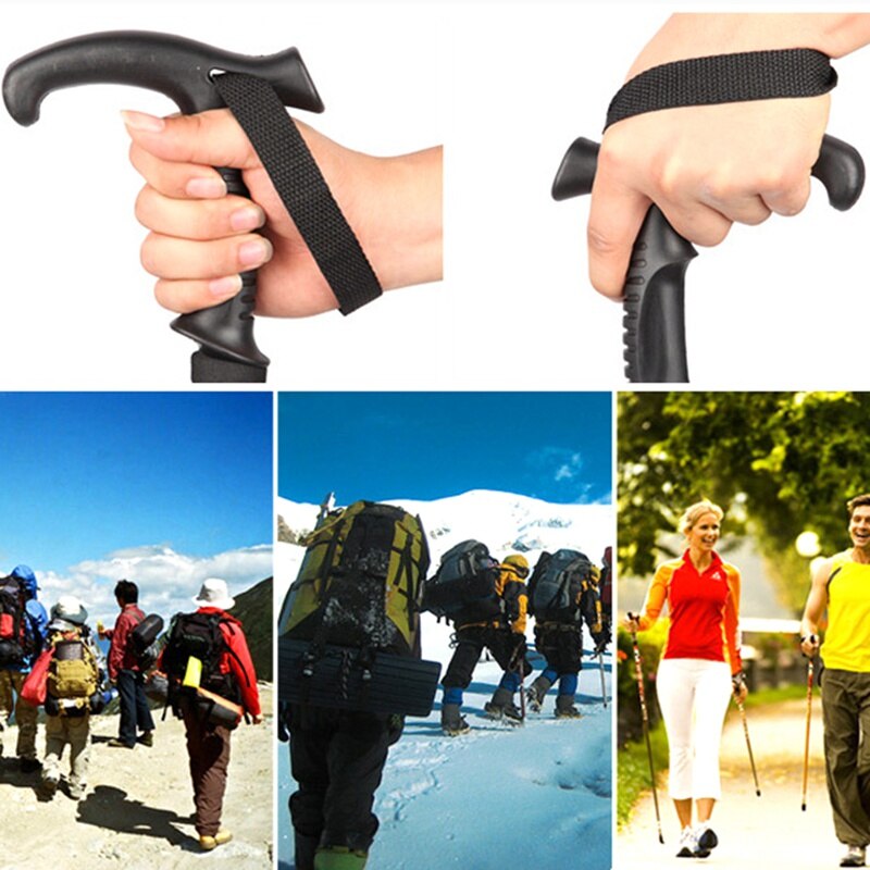 Shockproof Nordic Walking Stick Telescopic Hiking Mountaineering Hiking Pole Ultra Light Walking Stick