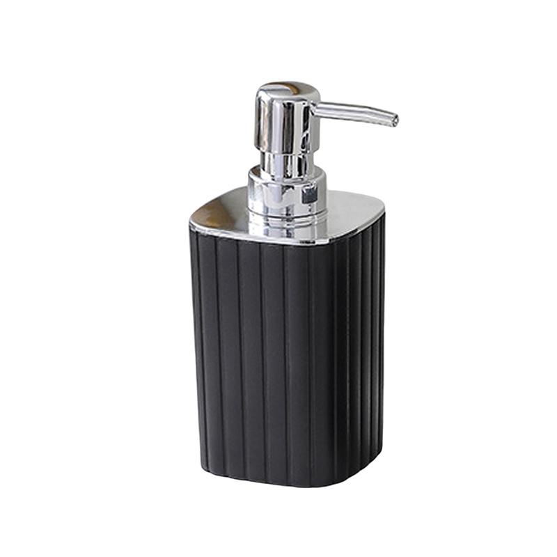 Bathroom Accessories Set Shower Soap Dispenser Toothbrush Holder and Soap Box Set for Bathroom Decor: DARK GRAY