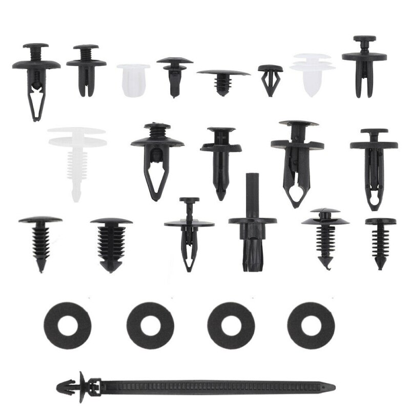 446Pcs Universele Auto Klemmetjes Fasteners Push Trim Clips Pin Klinknagel Bumper Kit Auto Hulpapparatuur Toolbox