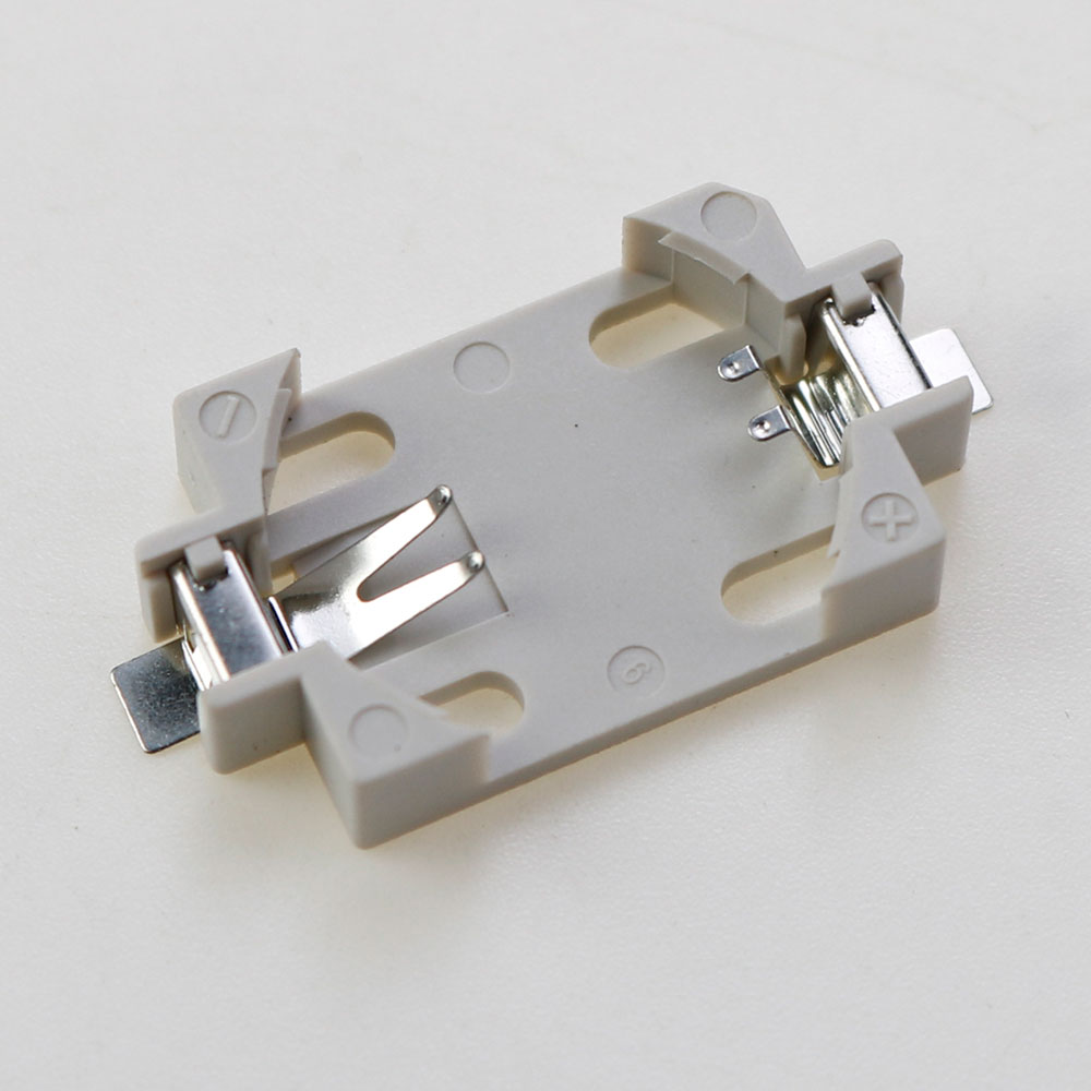 10st Smd 2450 Batterijhouder Cr2032 BS-6/8 Smd Knop Batterijhouder Vertind Hoge Temperatuur Weerstand Horizontale Aansluiting: Paars