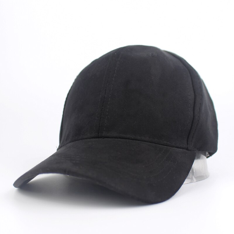 Unisex Soft Suede Baseball Cap Casual Solid color Sports Hat Bone Snapback Adjustable Breathable Dad Hats for Women and Men: H