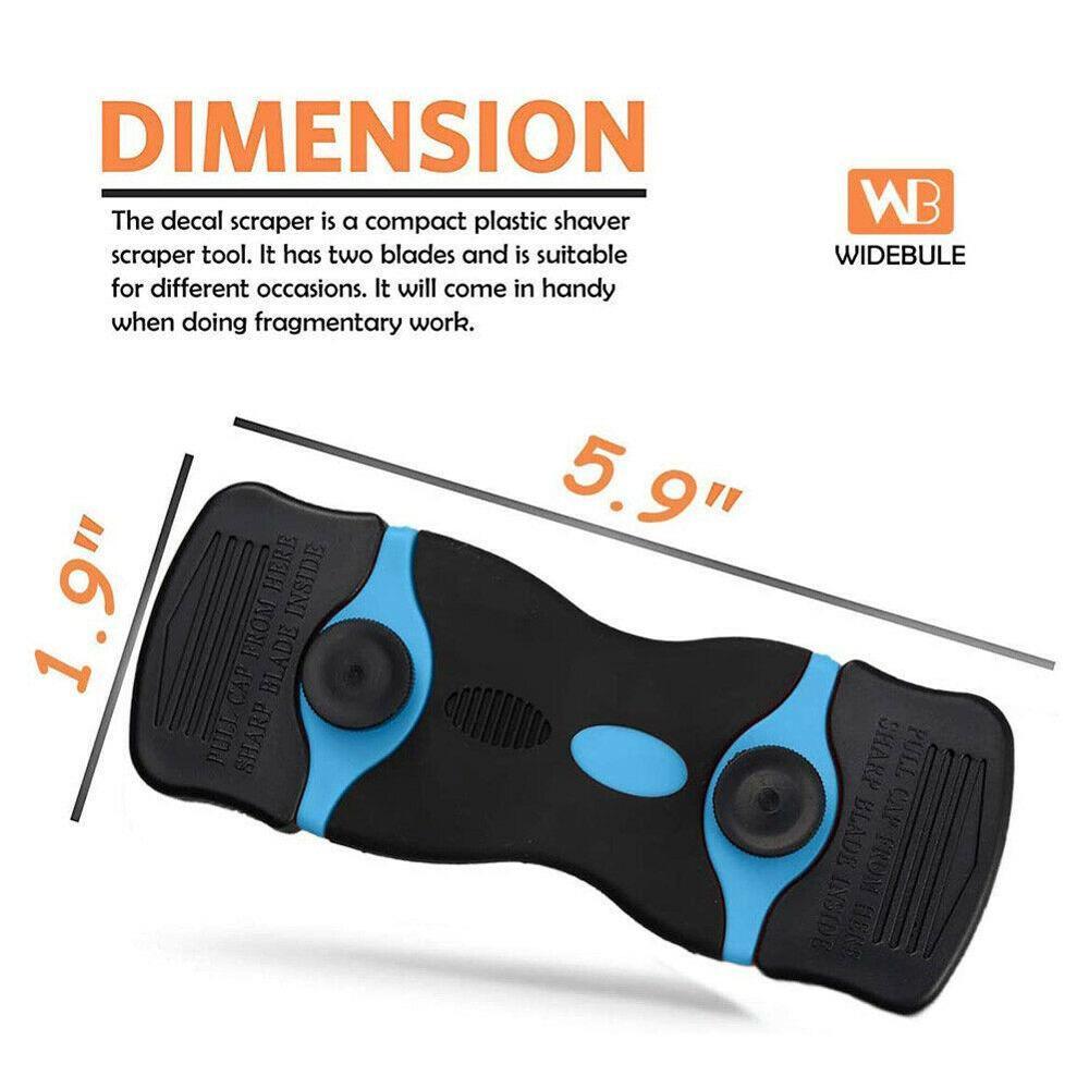 Window Tint Keramische Oven Scheermes Schraper Plastic Handvat Scheermes Schraper Keramische Oven Window Tinting Tool Blade