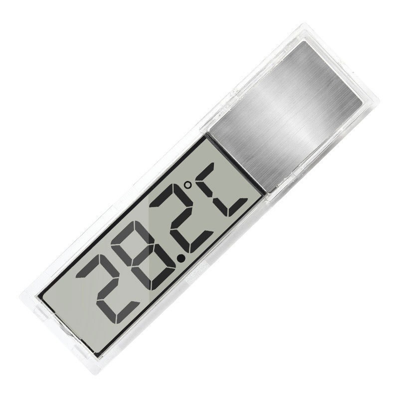 Aquariumthermometer Elektronische LCD Digitale aquariumtemperatuurmeting Aquariumtemperatuurmeter Aquariumaccessoires: WHITE