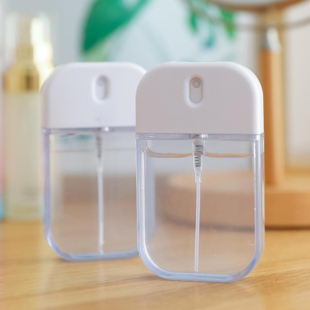 Läpinäkyvät tyhjät suihkepullot 35ml tasku hajuvesi muovi mini matkasäiliöt tyhjät kosmetiikkapullot säilytysastiat
