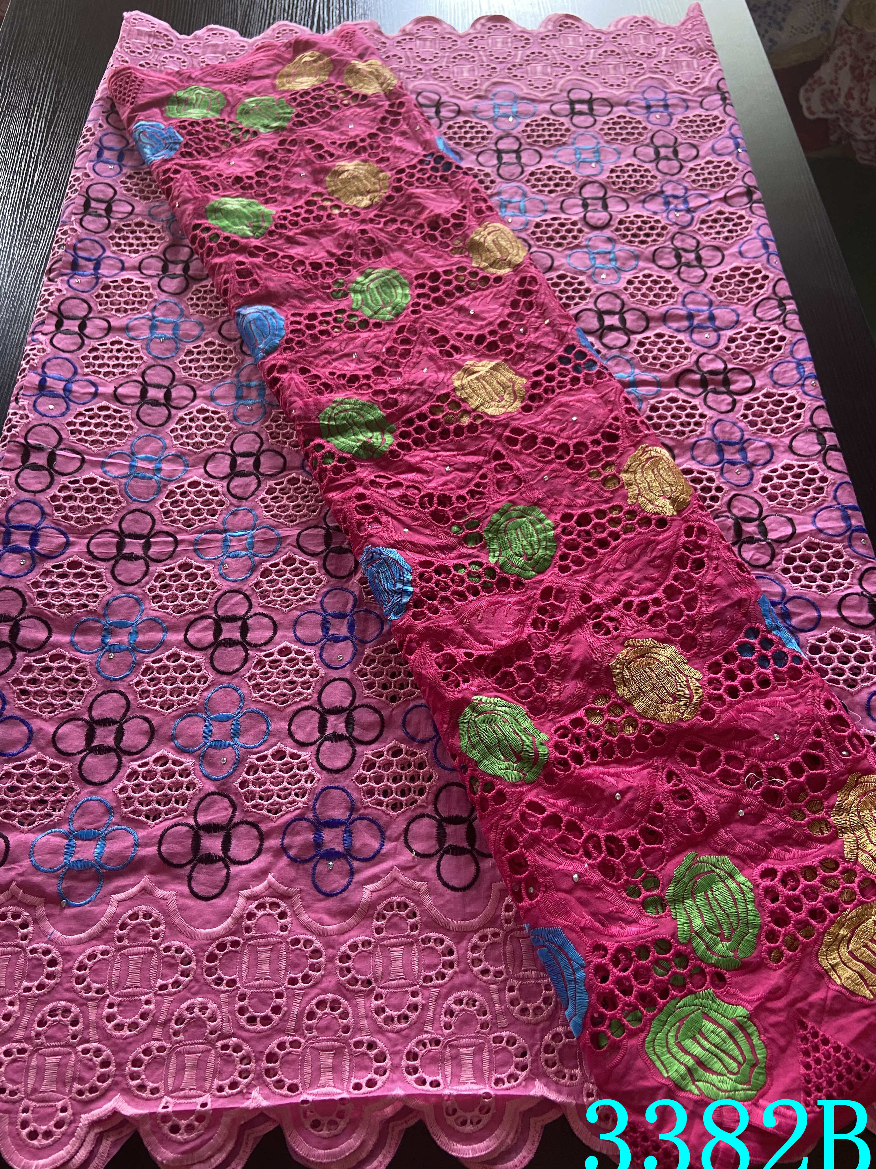 2.5 + 2.5 Yard Bazin Riche Nigeriaanse Afrikaanse ... – Vicedeal