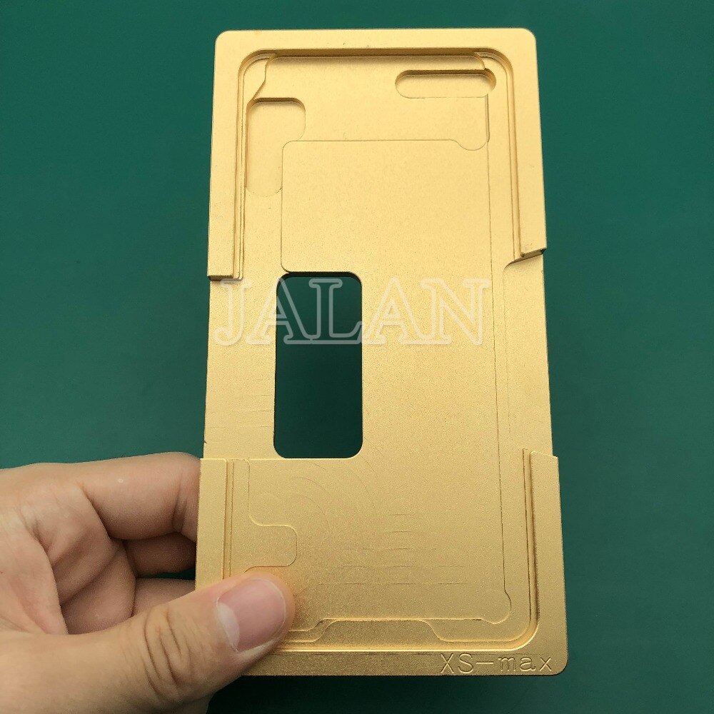 Positie mold voor iPhone XR 6.1/6.5 inch cd touch screen glas frame polarizser OCA digitizer locatie mold lamineren mold