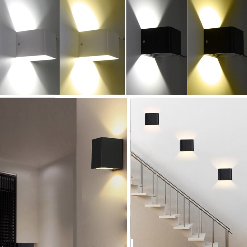 Wall Lamp LED 5W Adjustable Interior Bedroom Headboard Corridor Wall Lamp Light