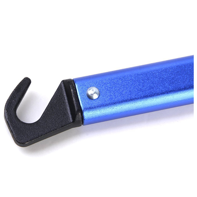Aleación de aluminio multifunción martillo para Camping, azul