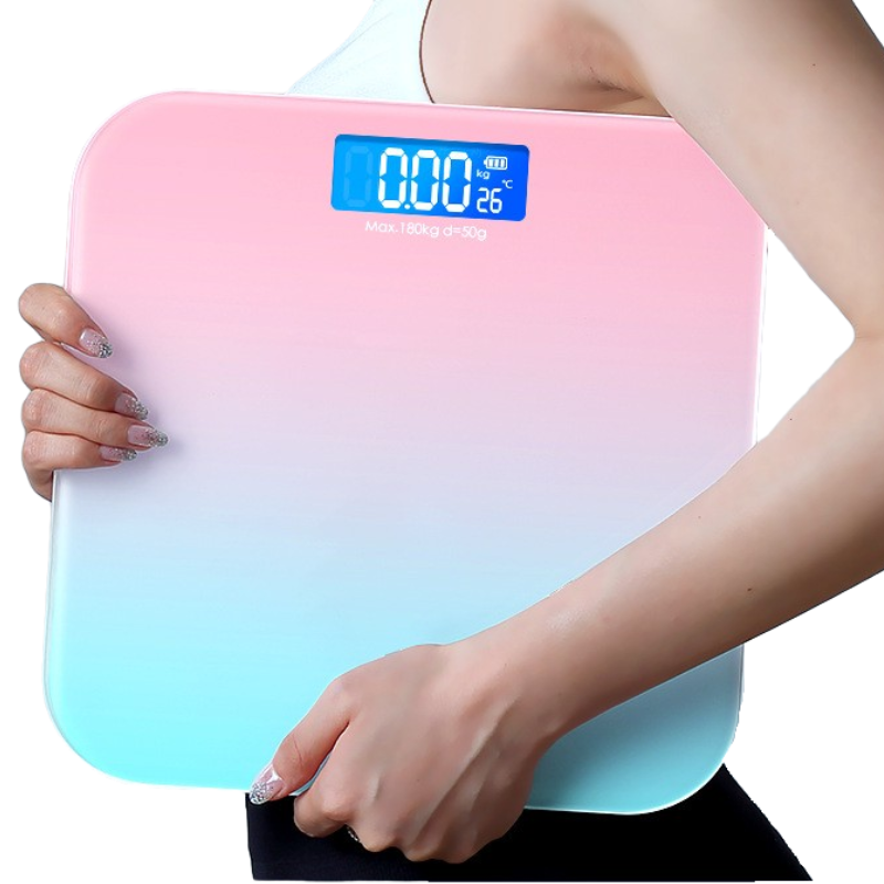 Smart Electronic Scales Bluetooth Mobile Phone Interconnection Bathroom Scales LCD Displays Human Health Monitors