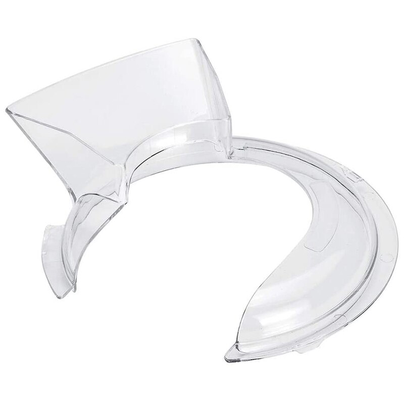 KitchenAid Mixer Pouring Shield - Splatter Guard Cover For 4.5-5QT Bowls With Removable Spout