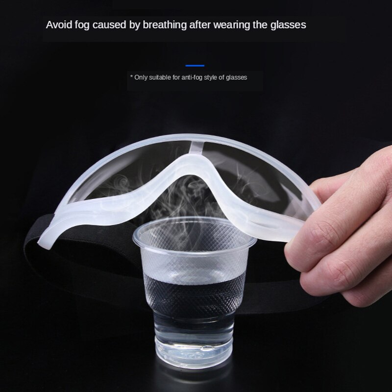 Transparent Eye-protection Goggles Anti-fog Anti-Spittle Droplet Windproof Sand Glasses Airtight Goggles Glasses