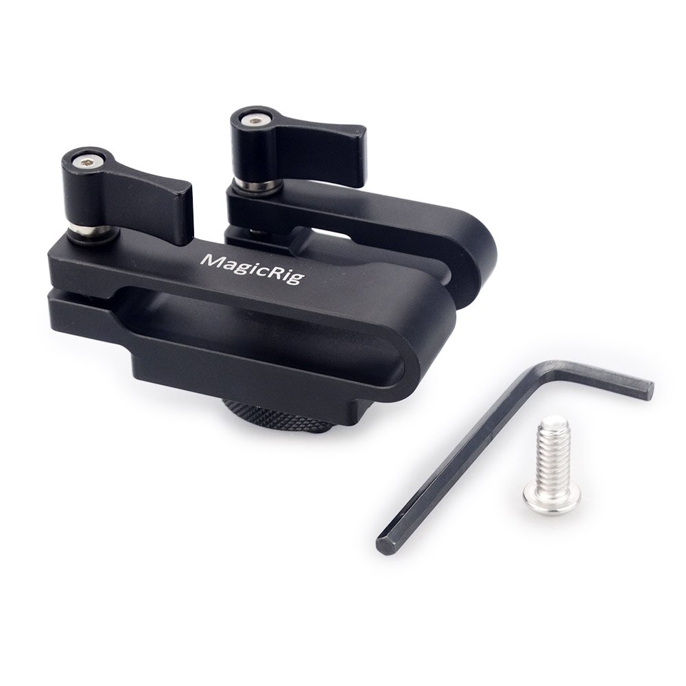 MAGICRIG Halterung für Samsung T5 SSD Karte Klemme für BMPCC 4K /6K /6K Profi Kamera mit USB-C Kabel Klemme und Kalten Schuh Montieren: 411