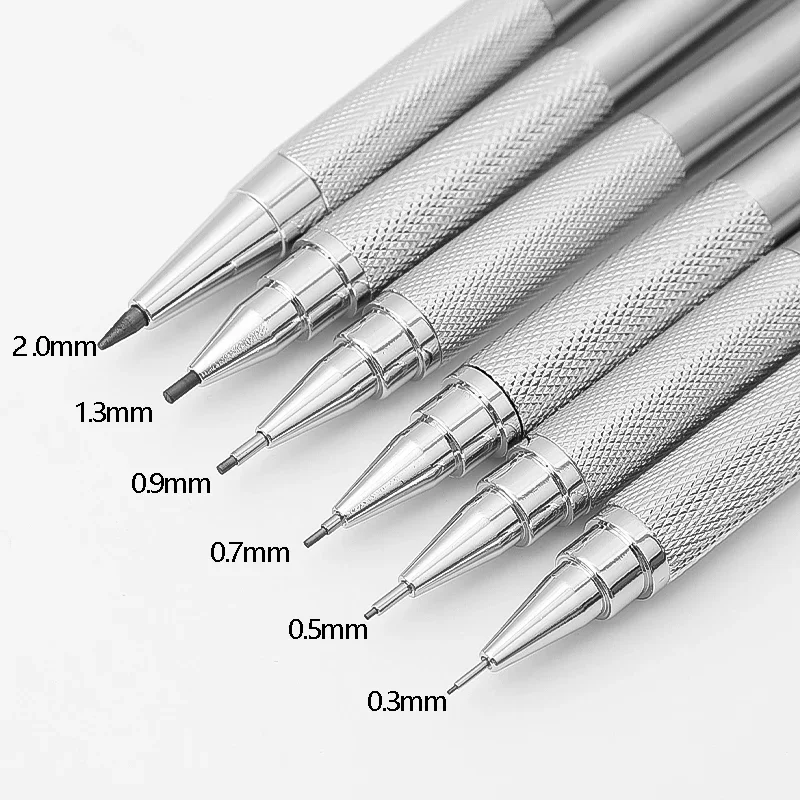 Mechanical Pencil Lead 0.3 0.5 0.7 0.9 1.3 2.0 HB Refill Leads for Plastic Metal Press Automatic Pencil Write Painting Supplies