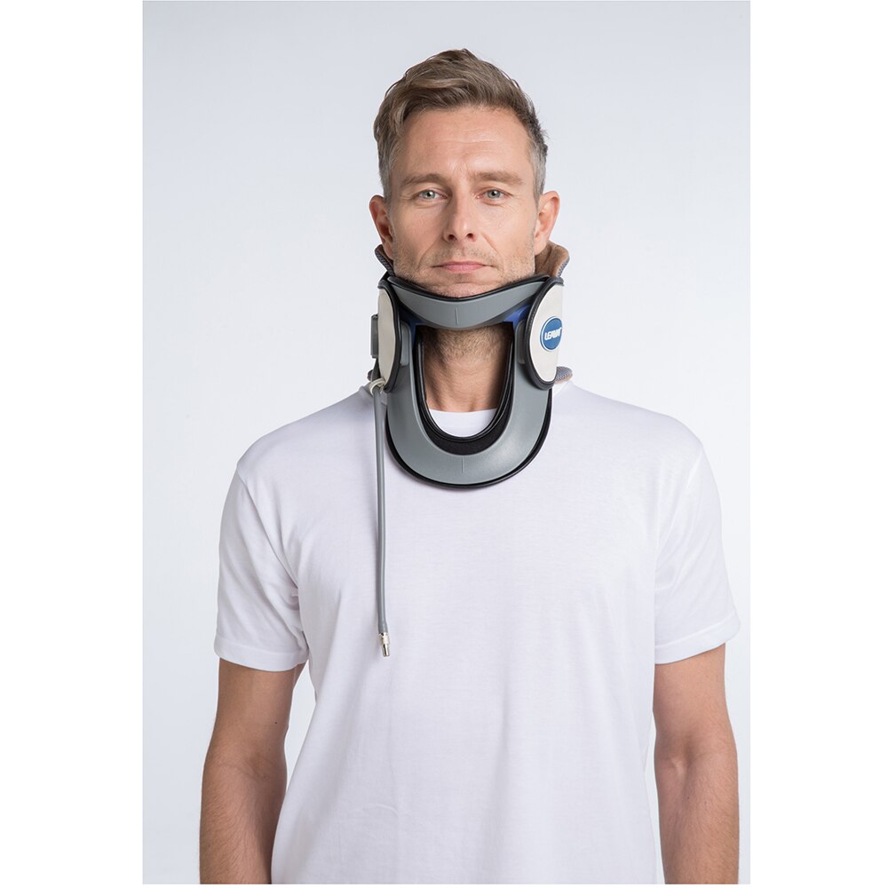 LEAMAI – collier Cervical gonflable, Traction du cou, Support, oreiller de Massage, soulagement de la douleur, relaxation, soins de santé