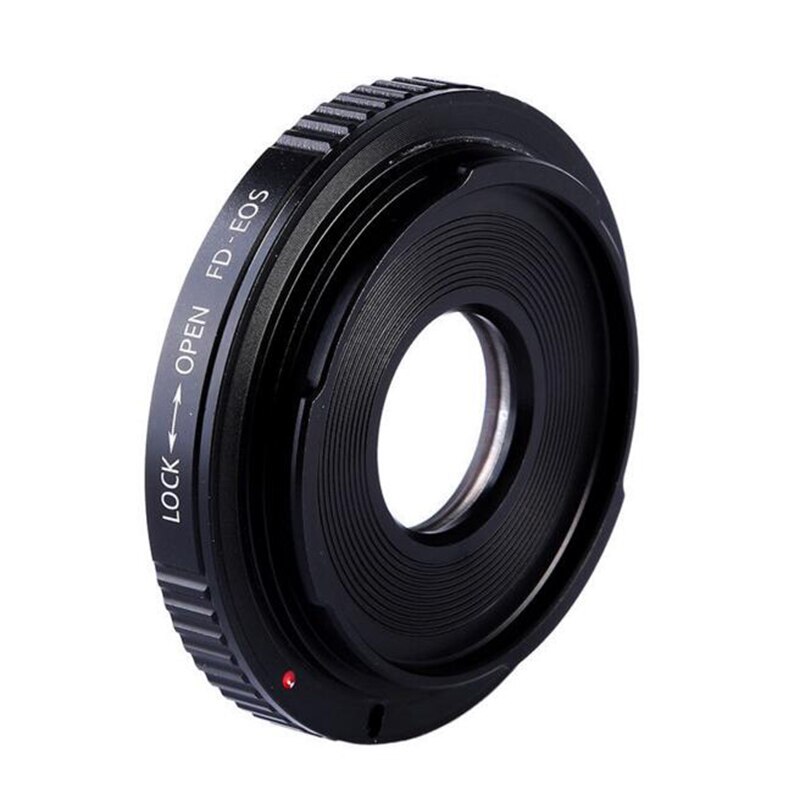 For FD-EOS FD-CANON FD Lens Adapter Ring With Optical Glass Focus Infinity Mount to for canon EOS EF Camera 500d 600d 5d2 6d 70d