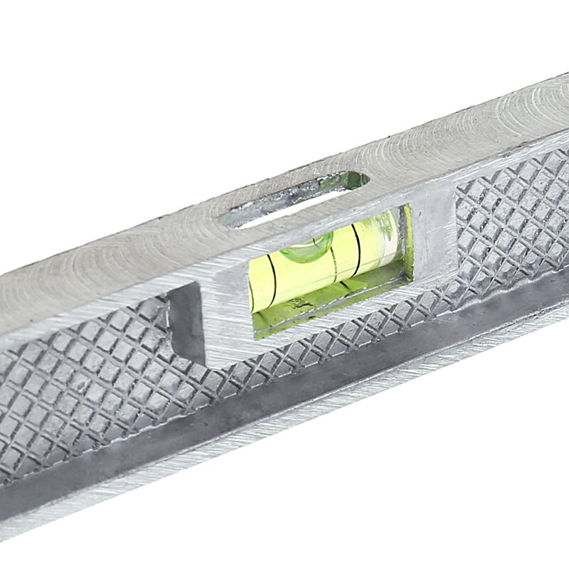 150mm Triangle Ruler 90° Alloy with Bead Horizontal Woodworking Measuring Tool